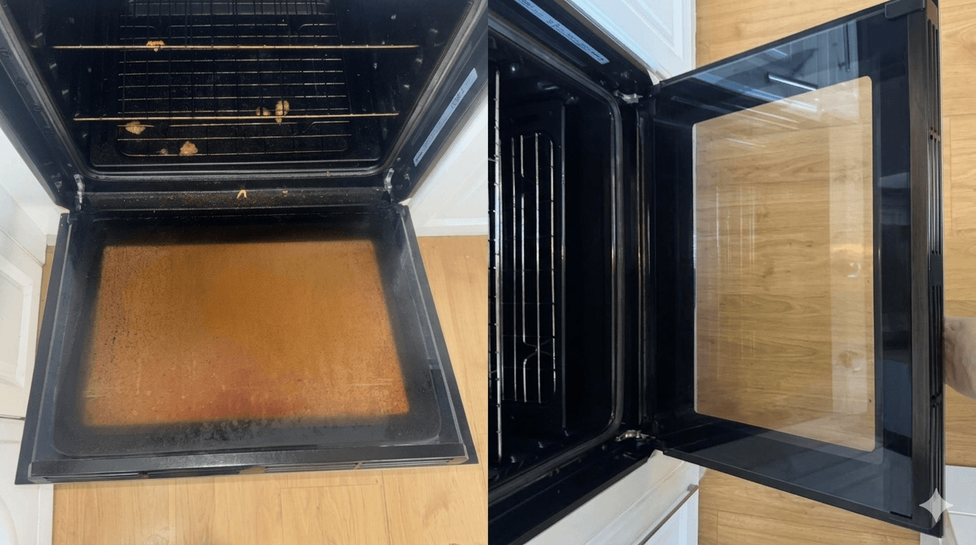 End of tenancy cleaning before and after 4